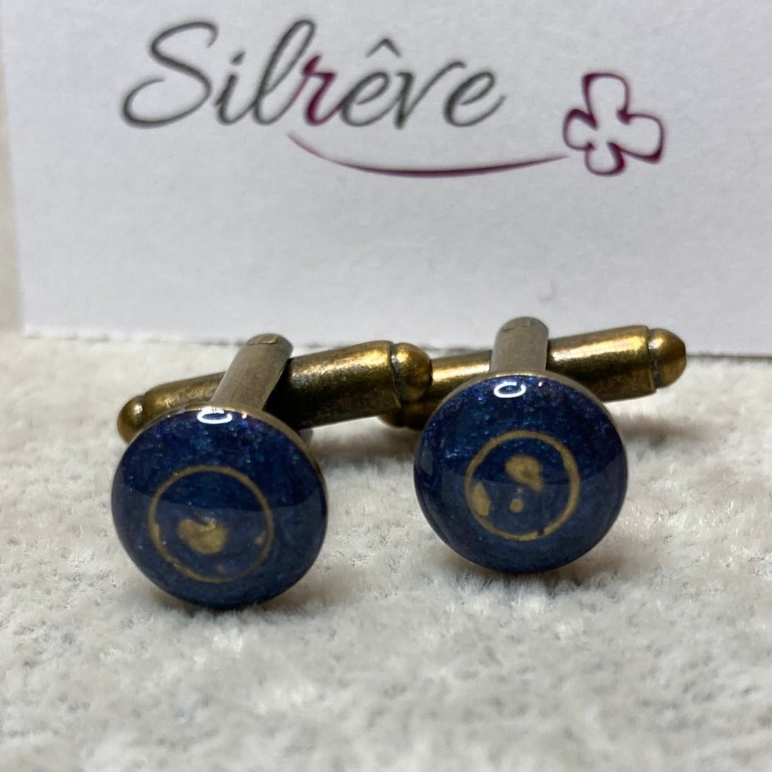 Coppia di gemelli uomo in bronzo