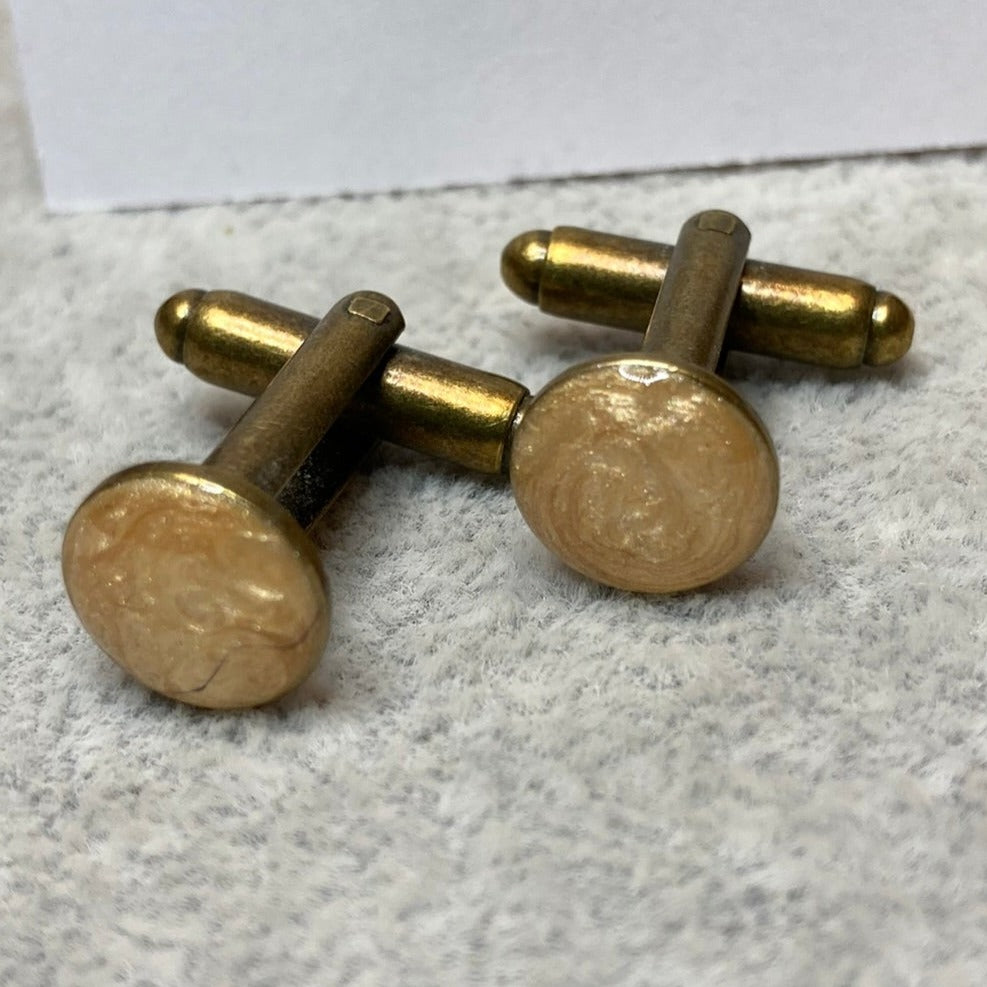 Coppia di gemelli uomo in bronzo