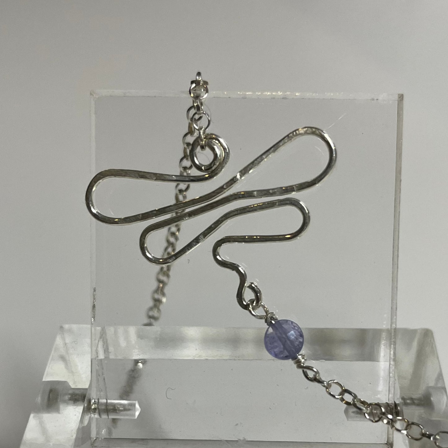 Braccialetto 'Dragonfly', Ag. 925 con pietra preziosa