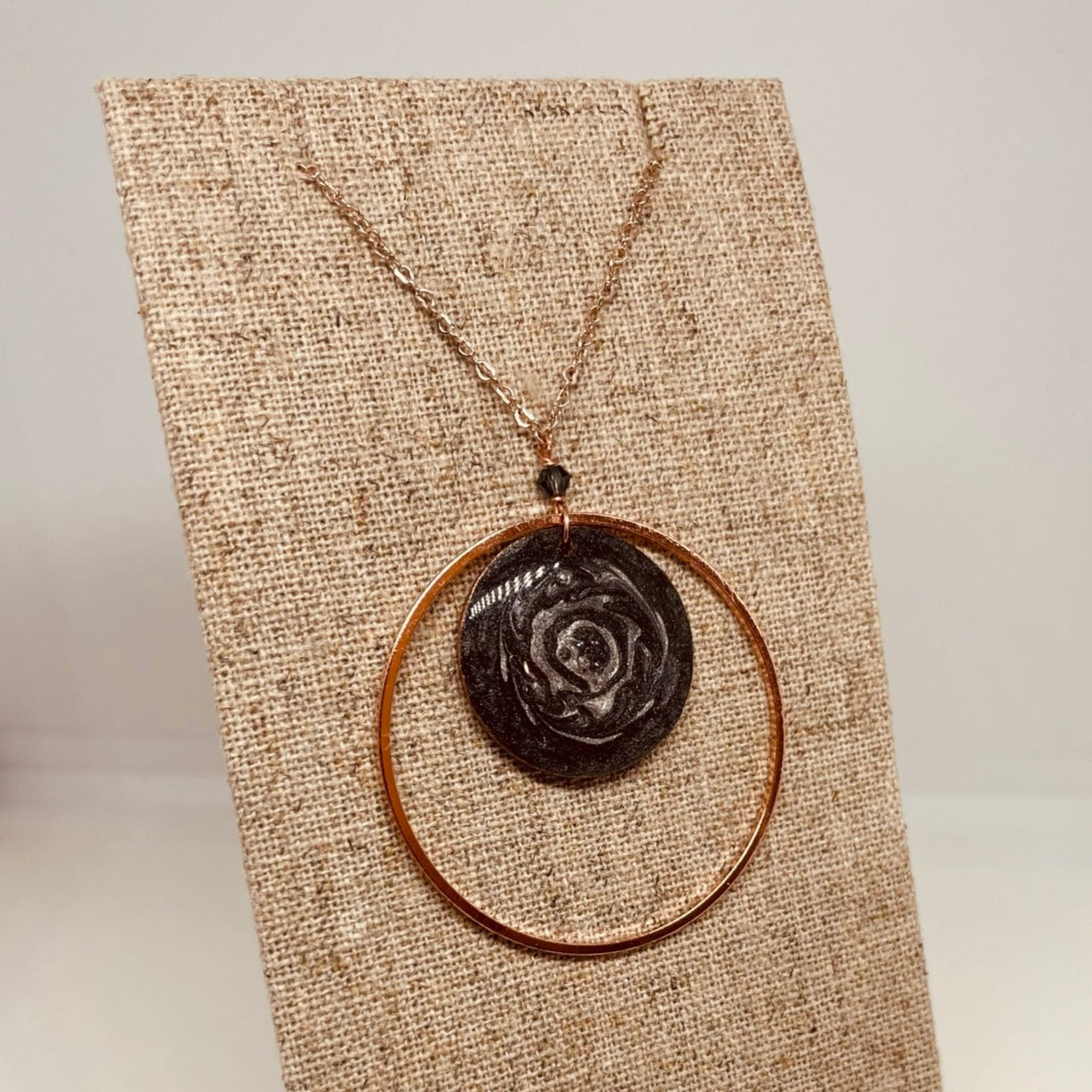 Collana 'Cerchio' Ag. 925 e rame