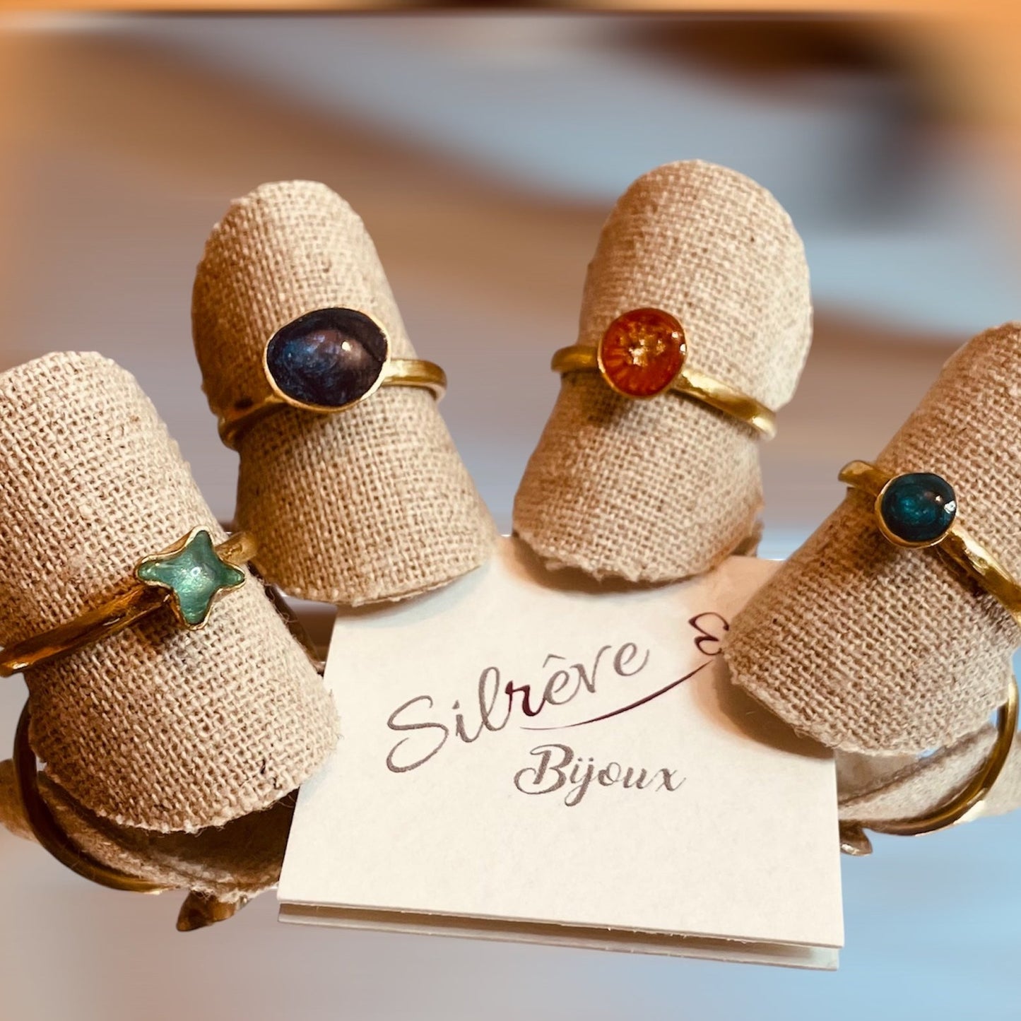 'Luce' Anello in ottone, su misura, realizzato interamente a mano
