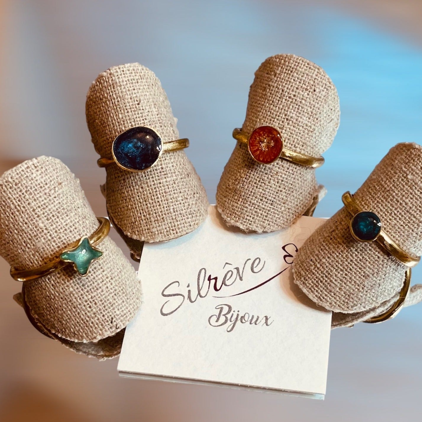 'Luce' Anello in ottone, su misura, realizzato interamente a mano