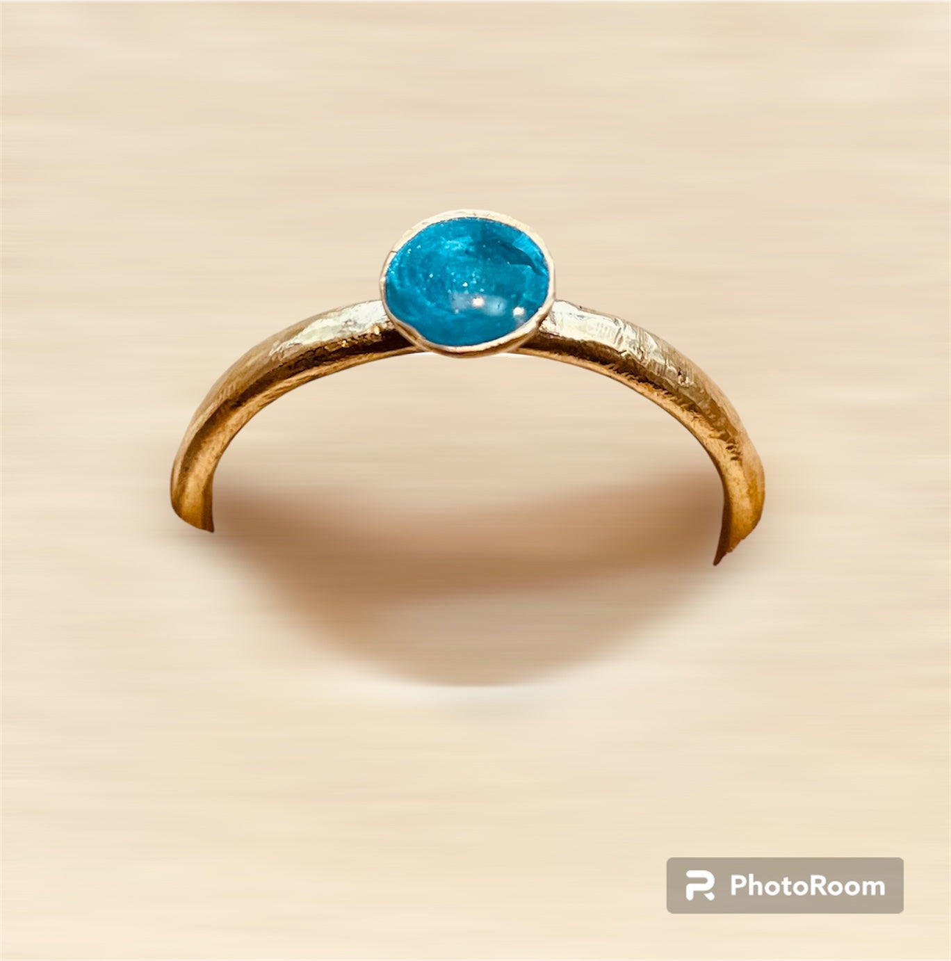 'Luce' Anello in ottone, su misura, realizzato interamente a mano