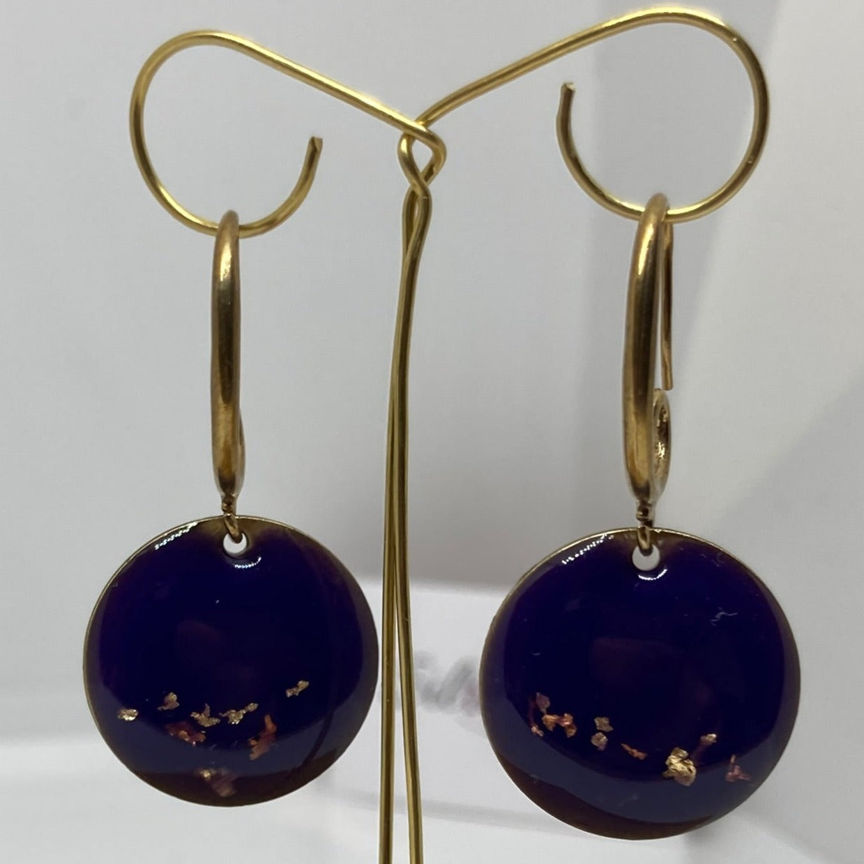 Orecchini pendenti in ottone 'Fantasia'