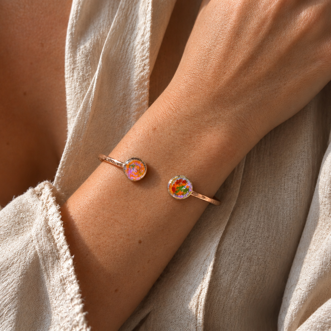 Twogether bracciale, uno accanto all'altro