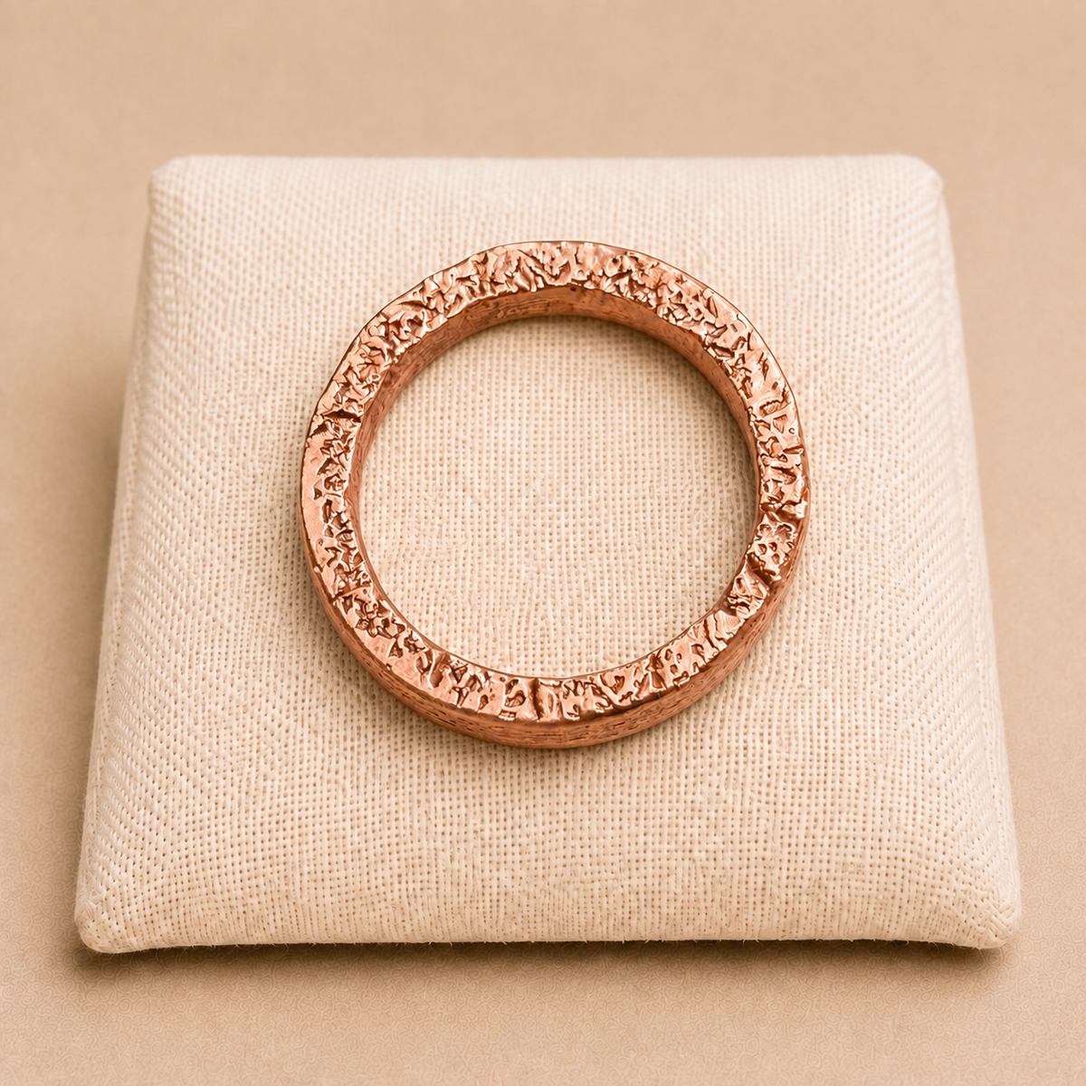 Anello bronzo rosso